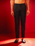 Men's Black Viscose Pant Style Pyjama